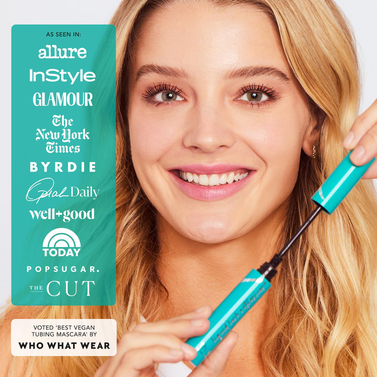 Thrive Causemetics Liquid Lash Extensions Mascara with shea butter and castor seed oil