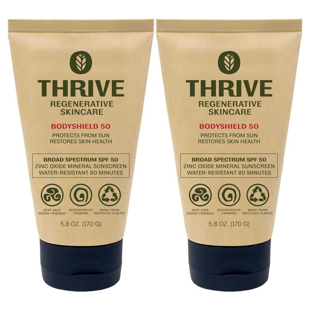 Thrive Natural Care Reef Safe Sunscreen SPF50 front view