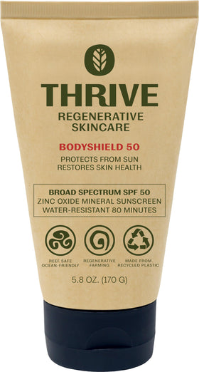 Thrive Natural Care Reef Safe Sunscreen SPF50 front view