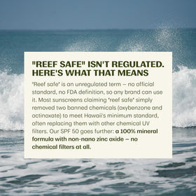 Thrive Natural Care Reef Safe Sunscreen SPF50 outdoor lifestyle usage