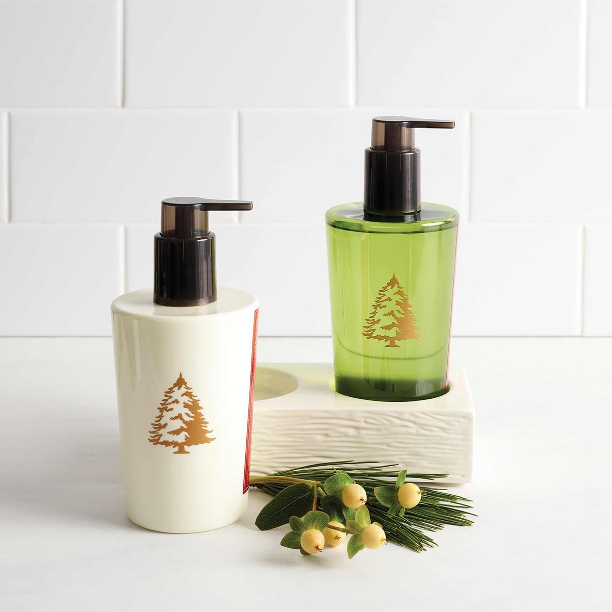 Thymes Hand Lotion Frasier Fir 8.25 Fl Oz back view