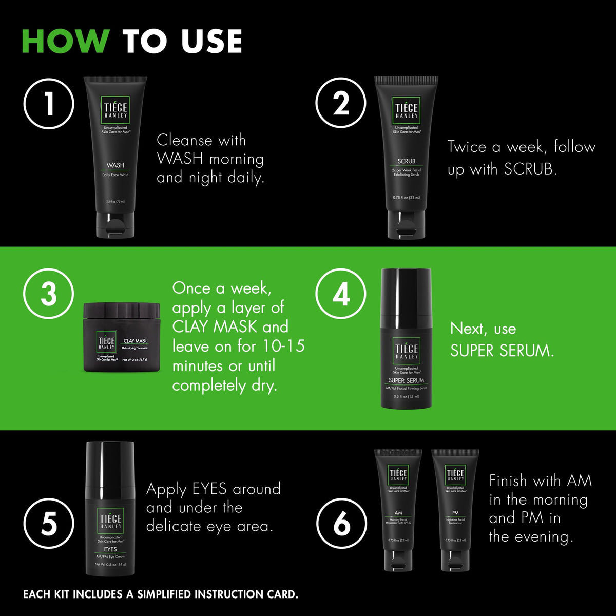 Tiege Hanley Charcoal Clay Mask tube