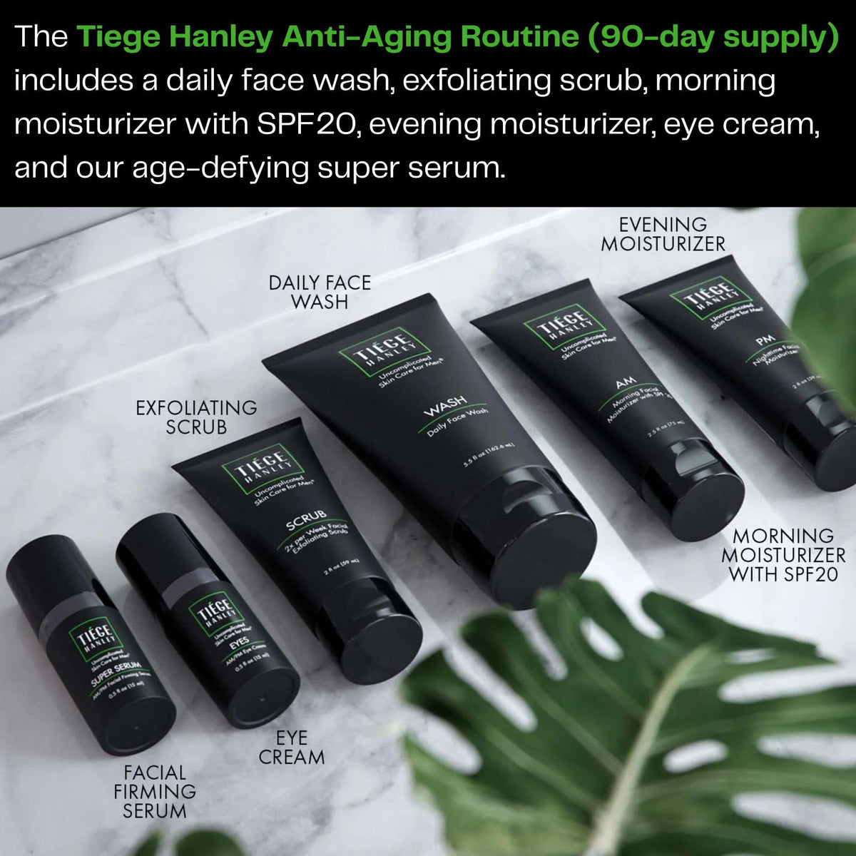 Tiege Hanley Face Wash 5.5 oz bottle