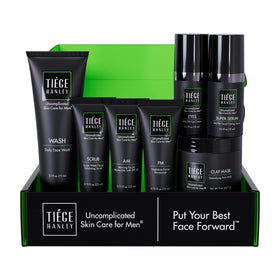 Tiege Hanley Revitalization Men's Skin Care Set front view