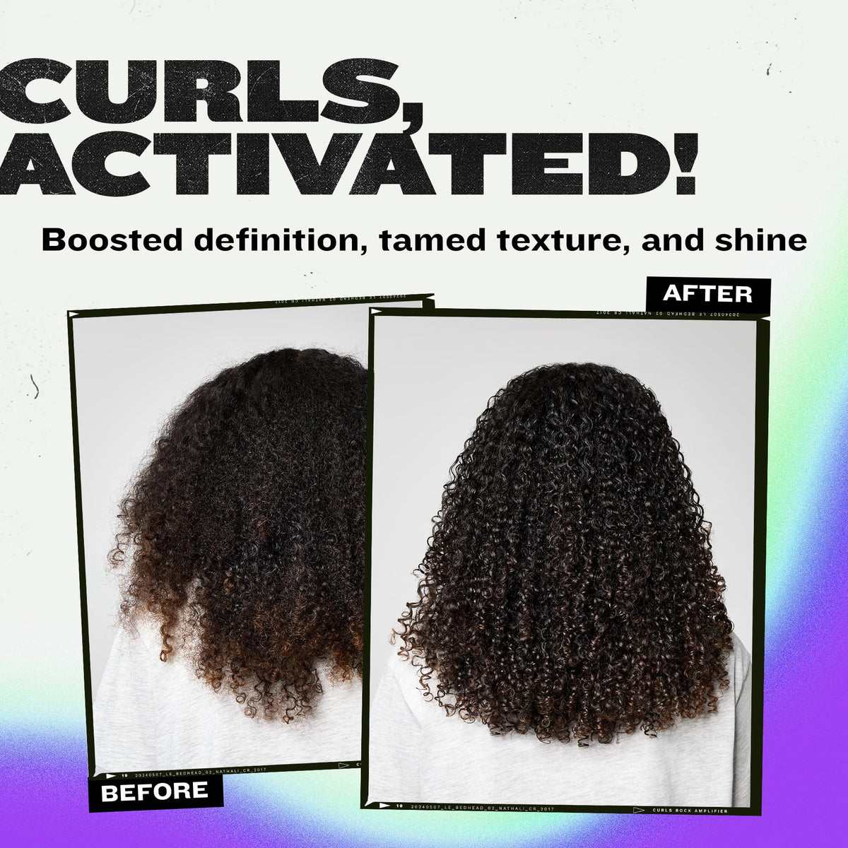 TIGI Bed Head Curl Cream Foxy Curls texture close-up