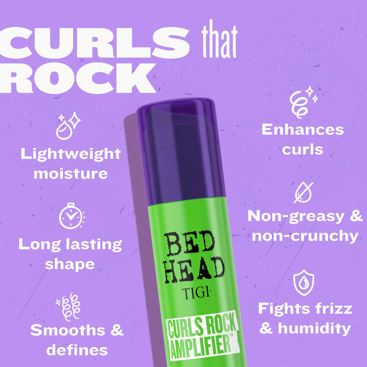 TIGI Bed Head Curls Rock Amplifier Curl Cream with summer fruit fragrance