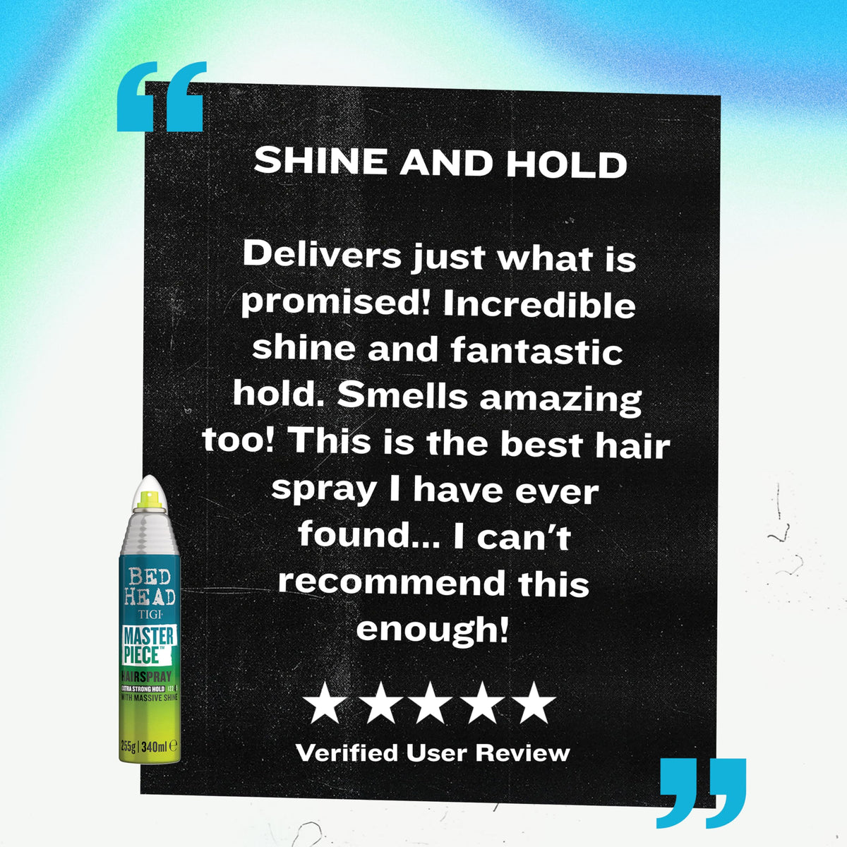 TIGI Bed Head Frizz Control Hair Spray 10.3 oz packaging