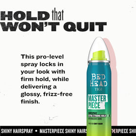 TIGI Bed Head Frizz Control Hair Spray 2 oz in lifestyle setting