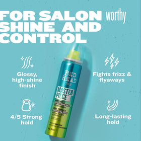 TIGI Bed Head Frizz Control Hair Spray 2 oz with spray nozzle