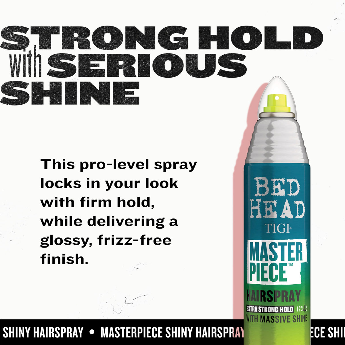 TIGI Bed Head Frizz Control Hair Spray in lifestyle setting