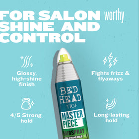 TIGI Bed Head Frizz Control Hair Spray side view showing nozzle