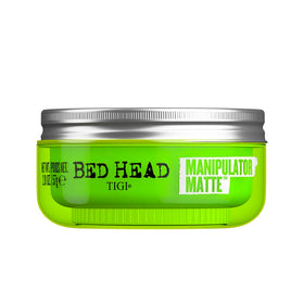 TIGI Bed Head Manipulator Matte Hair Wax front view with jar design