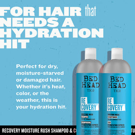 TIGI Bed Head Recovery Conditioner bottle close-up