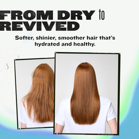 TIGI Bed Head Recovery Shampoo and Conditioner in bathroom setting