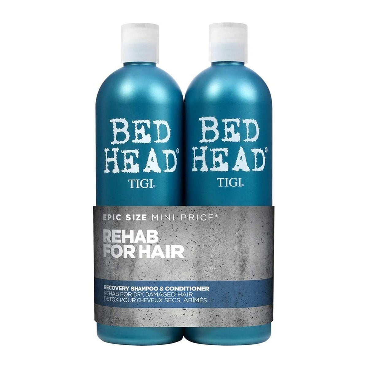 TIGI Bed Head Recovery Shampoo front view 25.36 fl oz