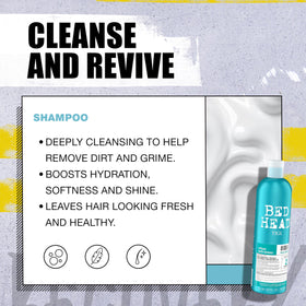 TIGI Bed Head Urban Antidotes Recovery Conditioner with ingredients displayed