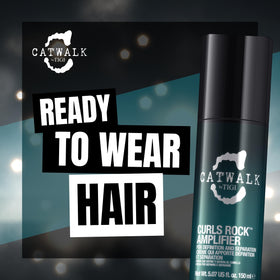 TIGI Curls Rock Amplifier Curl Cream with fresh nectar leaf fragrance