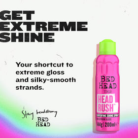 TIGI Headrush Spray bottle side view