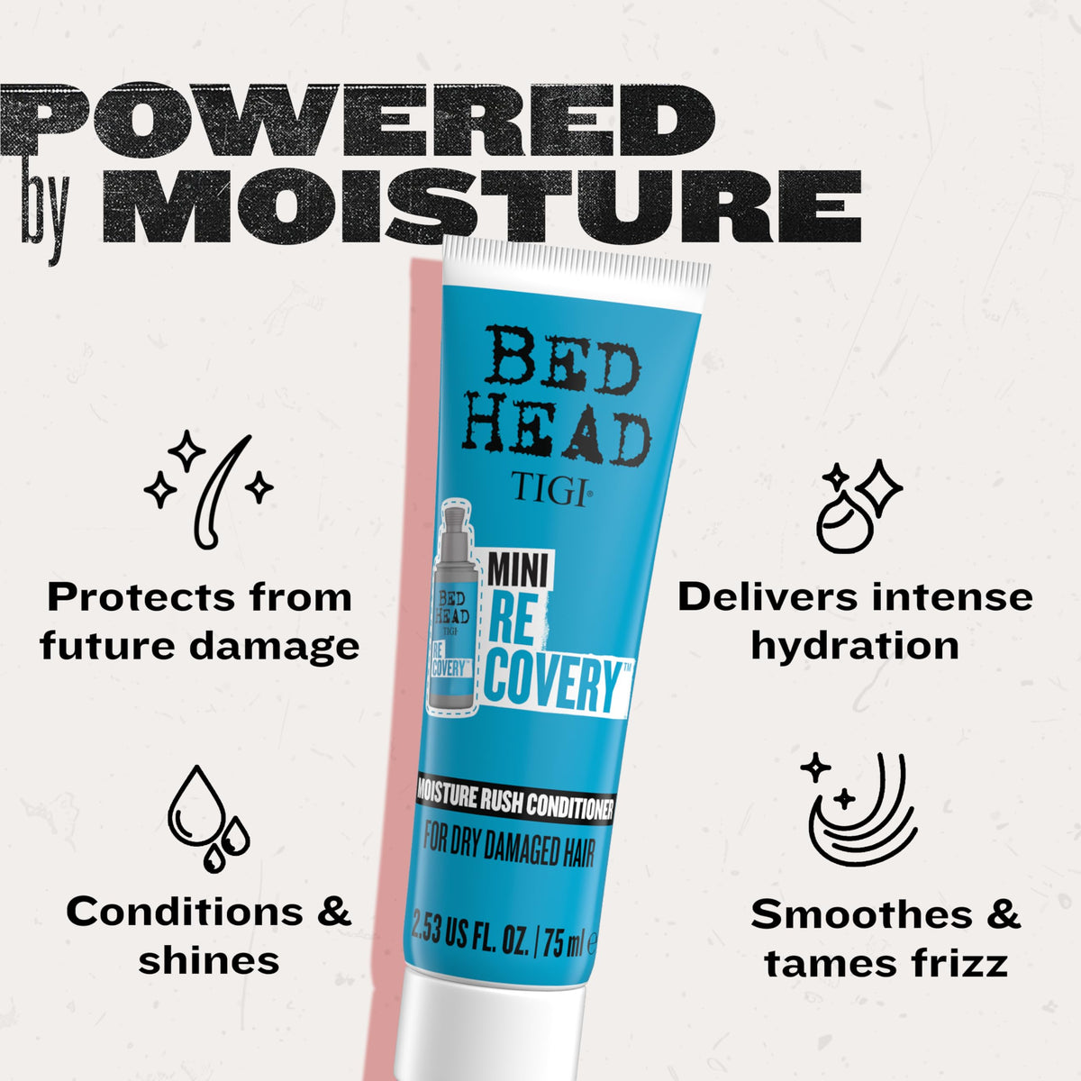 TIGI Recovery Conditioner Travel Mini with product label