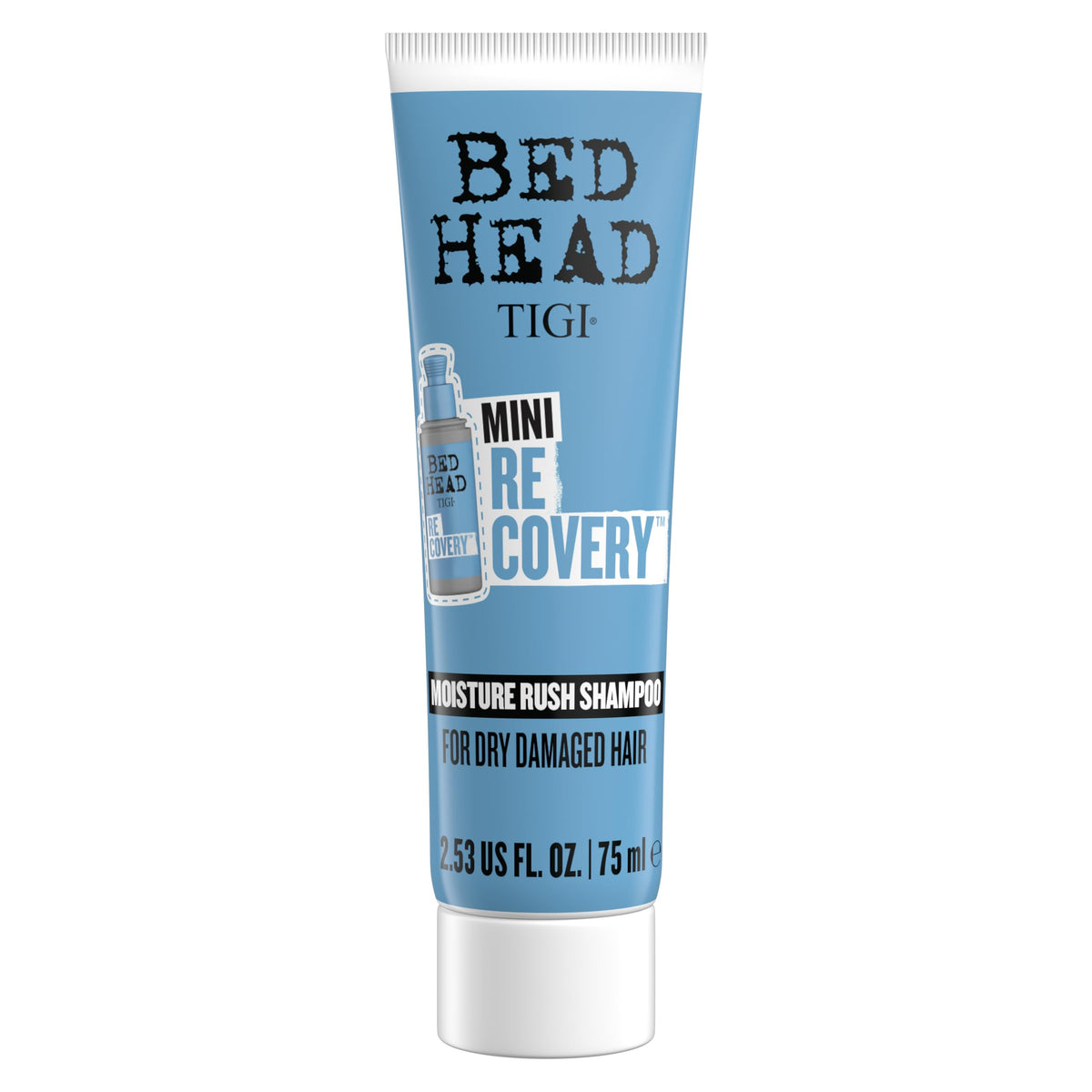 TIGI Recovery Shampoo Travel Mini 2.53 fl oz front view