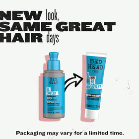 TIGI Recovery Shampoo Travel Mini in a travel bag