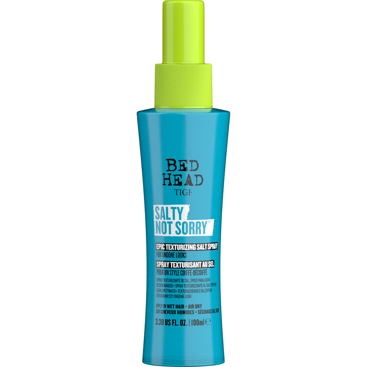 TIGI Salty Not Sorry Texturizing Salt Spray front view