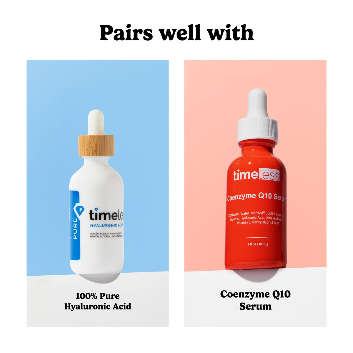 Timeless Skin Care 20% Vitamin C + E Serum packaging details