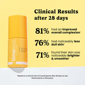 Timeless Skin Care Vitamin C Serum 1 oz with dropper