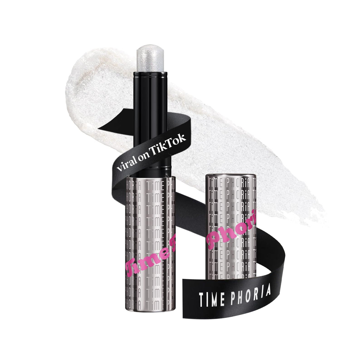 TIMEPHORIA Illumina Jelly Gel Eyeshadow Stick in Moonlit White front view