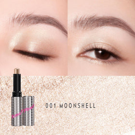 TIMEPHORIA Jelly Gel Eyeshadow Stick 001 Moonshell swatch on skin
