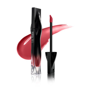 TIMEPHORIA Stellar Dust Lip Stain 06 Nerose rose pink gloss front view