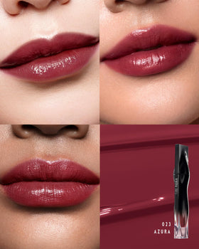 TIMEPHORIA Stellar Dust Lip Stain 23 Azura swatch on skin