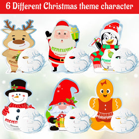 Timgle Christmas facial masks with Reindeer character design