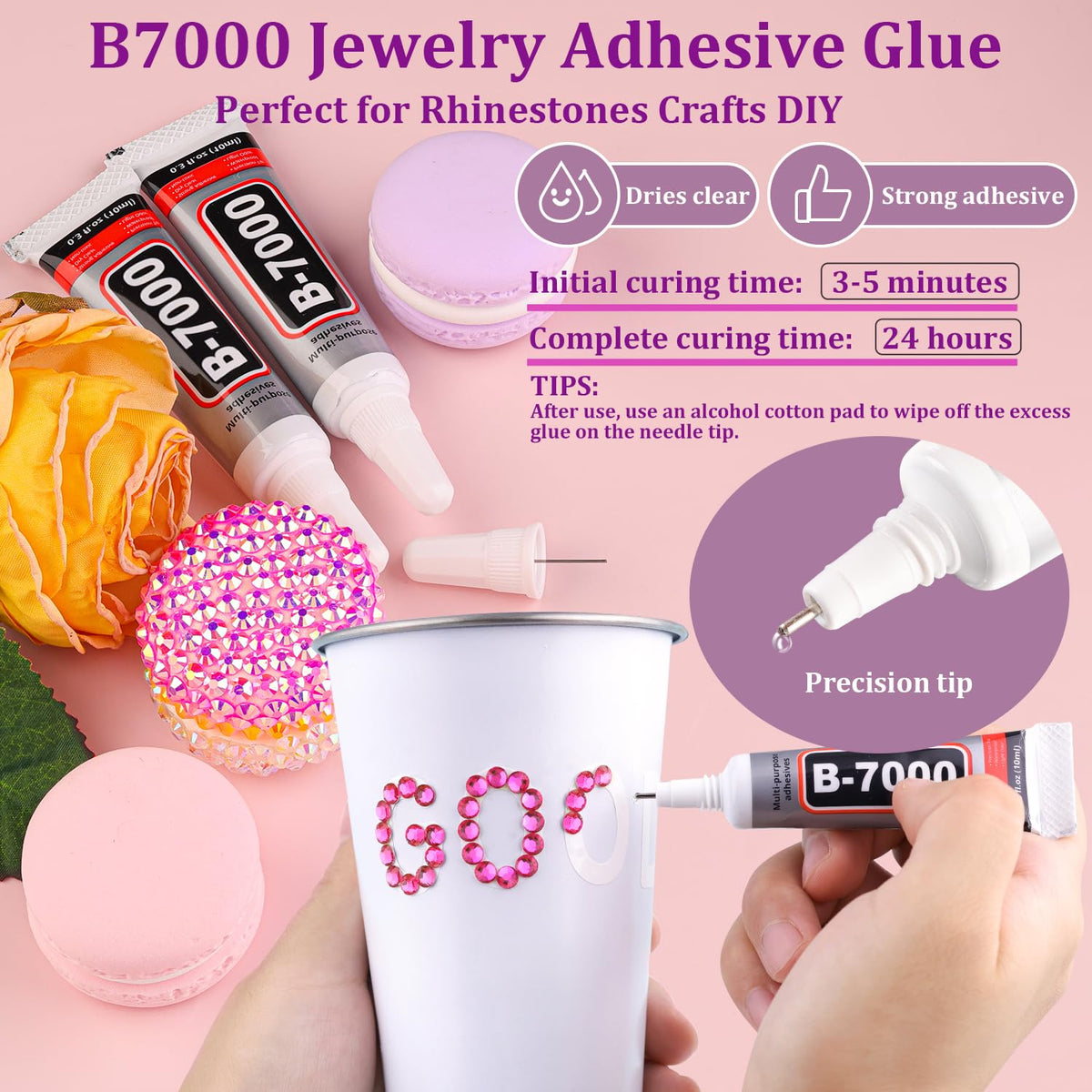 TINKRSTUFF B7000 glue with precision needle