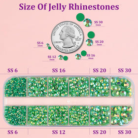 TINKRSTUFF flatback rhinestones in various sizes