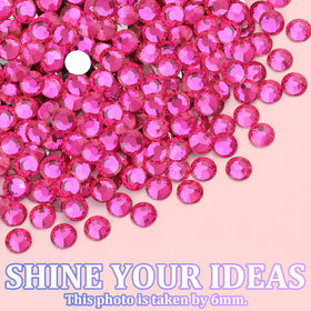 TINKRSTUFF Hot Pink Resin Rhinestones with pickup pen