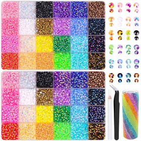 TINKRSTUFF Jelly Rhinestones Bedazzler Kit with 2 boxes and tools