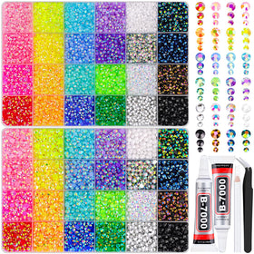 TINKRSTUFF Jelly Rhinestones Bedazzler Kit with 22000 mixed-color rhinestones