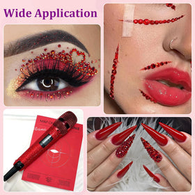 TINKRSTUFF Red Rhinestones in various sizes