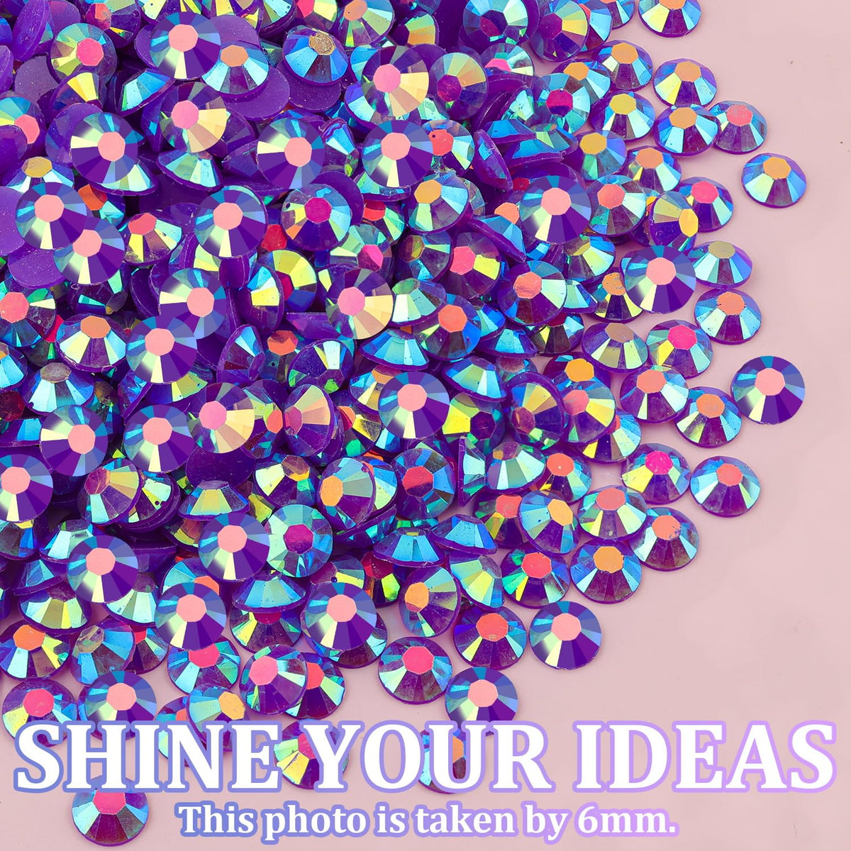 TINKRSTUFF rhinestones displayed in a crafting setup