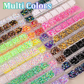 TINKRSTUFF rhinestones displayed in a creative craft setup