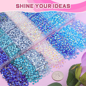 TINKRSTUFF rhinestones on a craft project