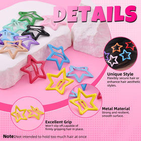 TINKRSTUFF star hair clips arranged in a pattern