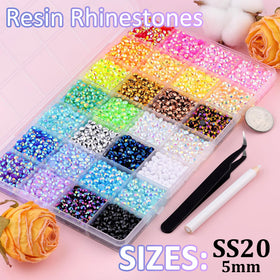 TINKRSTUFF tweezers and pickup pen included with rhinestones