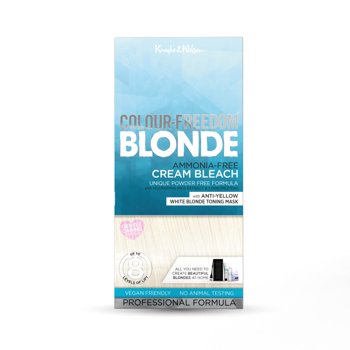 Tint bowl and brush included in Knight & Wilson Hair Bleach Kit