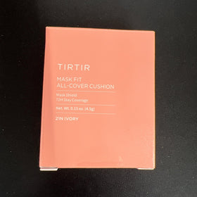 TIRTIR All Cover Pink Cushion Foundation #21N Ivory application demonstration