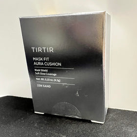 TIRTIR Aura Glow Cushion Foundation #23N Sand swatch