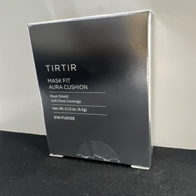 TIRTIR Aura Glow Cushion Foundation before and after application