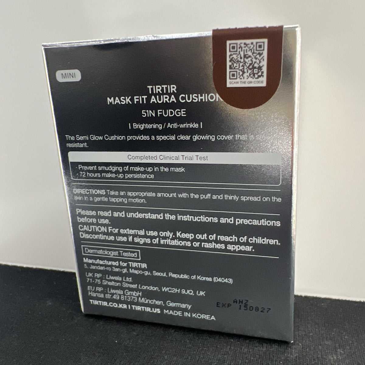 TIRTIR Aura Glow Cushion Foundation lifestyle scene