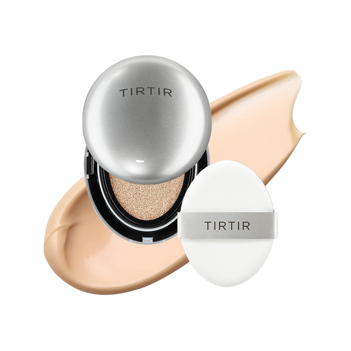 TIRTIR Aura Glow Cushion Mini Size #21N Ivory front view